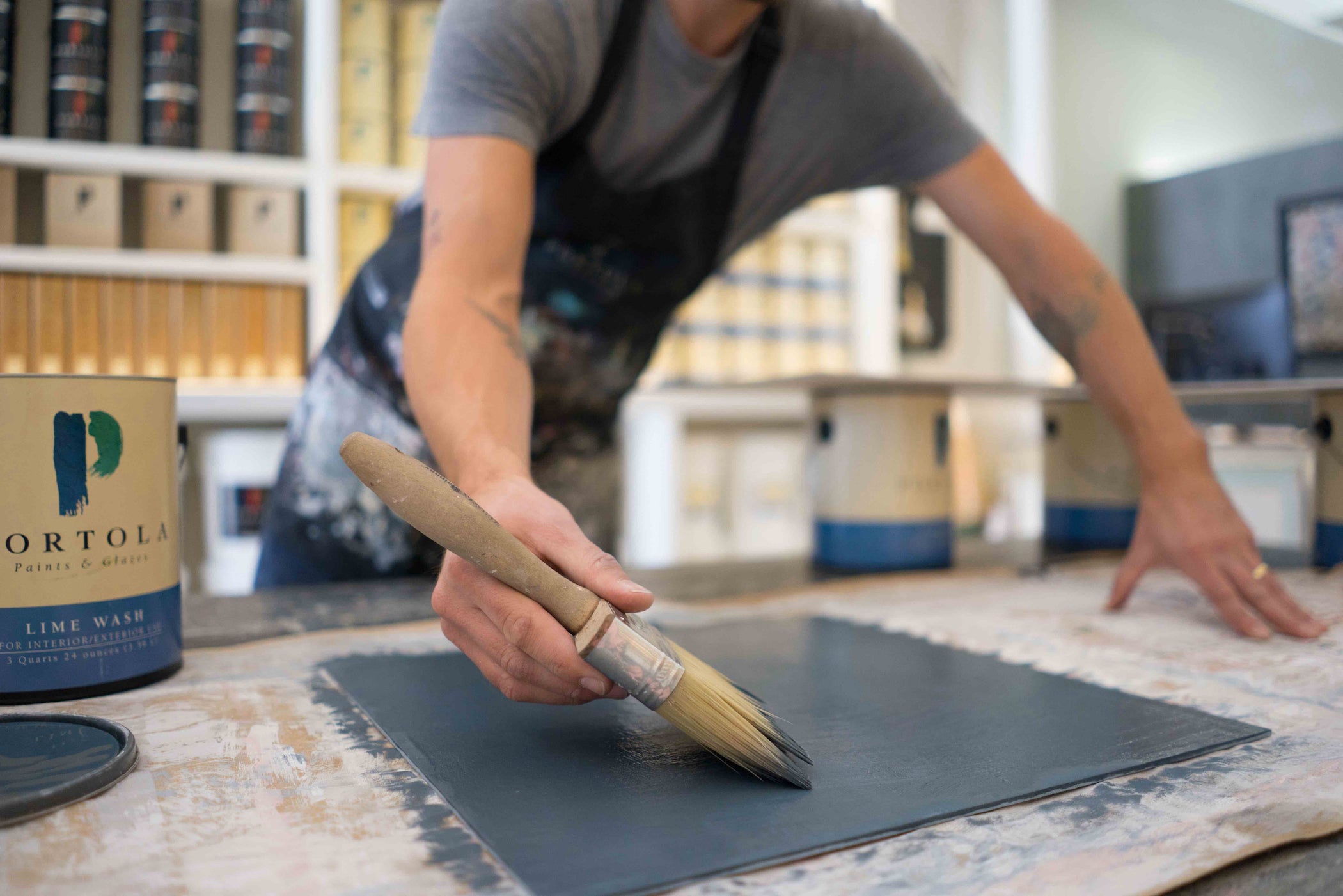 Lime Wash Series Portola Paints